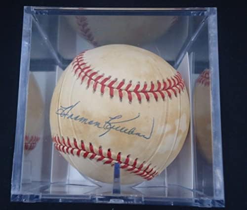 Хармън Киллебрю подписа договор с Американската лига бейзбол - JSA COA - Бейзболни топки с автографи