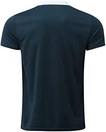 RUIY Ризи с къси ръкави за Мъже Slim Fit Houndstooth Lounge Дизайнерска Риза с Къс ръкав Свободно Намаляване на Класическите Модни Улични