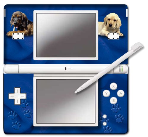 Графичен кожата Kamikaze Gear - Blue Dogs (Nintendo DS Lite)