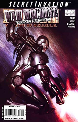 Iron man (4-серия) #35 VF / NM ; Комиксите на Marvel | Тайната Военна машина инвазия Щ. И. Т. А .