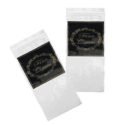 Prestige Import Group - Пакети с най-високо закопчаване с цип Само за пури - 1000 Опаковки - Fine Cigars Insigna