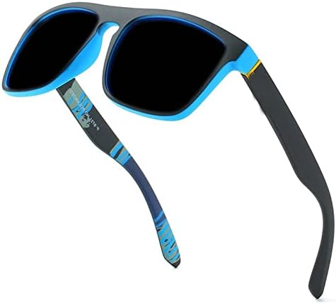 mincl Спортни Поляризирани Слънчеви Очила за Четене за Мъже, Жени, Класически Червени Очила За Четене На Открито С Пълни Лещи Увеличителни