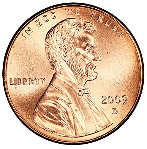 2009, P & D Сатен довършителни Началните Години Lincoln Bicentennial Cent Choice Комплект от 2 монети, Монетен двор на САЩ, без да се