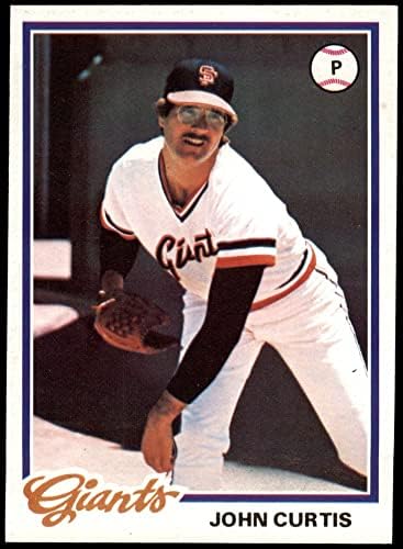 1978 Topps # 486 Джон Къртис Сан Франциско Джайентс (Бейзболна картичка) Ню Йорк /MT Джайънтс