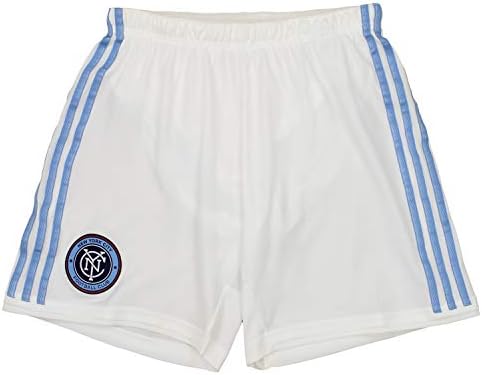 Мъжки къси панталони adidas MLS Adizero Team Replica Short, ФК Ню Йорк Сити - Бяла Среден