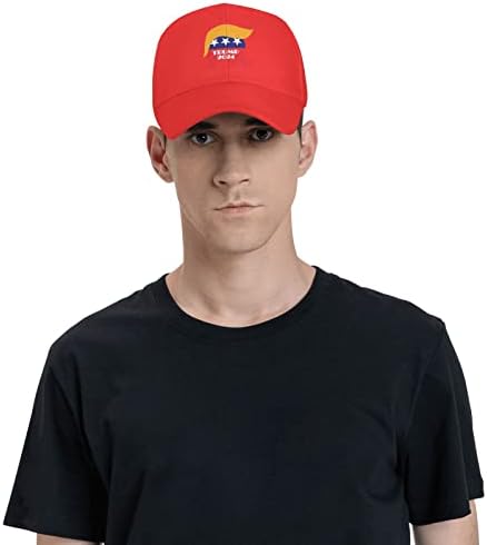 GHBC Тръмп 2024 бейзболна шапка За Възрастни, Дамски Шапки за шофьори на камиони, Регулируем Мъжка Шапка