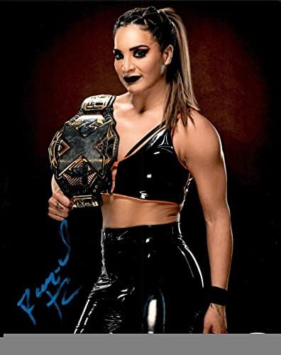 Ракел Родригес Подписа Чемпионку WWE NXT сред жените 8x10 Снимка JSA COA Гонзалес - Борцовские снимки с автографи