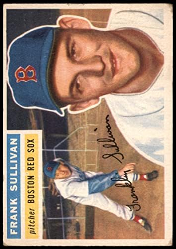 1956 Топпс 71 Франк Съливан Бостън Ред Сокс (бейзболна картичка) PHAIR Ред Сокс