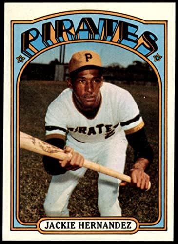 1972 Topps # 502 Джаки Ернандес Питсбърг Пайрэтс (Бейзболна картичка) NM/ MT Пирати