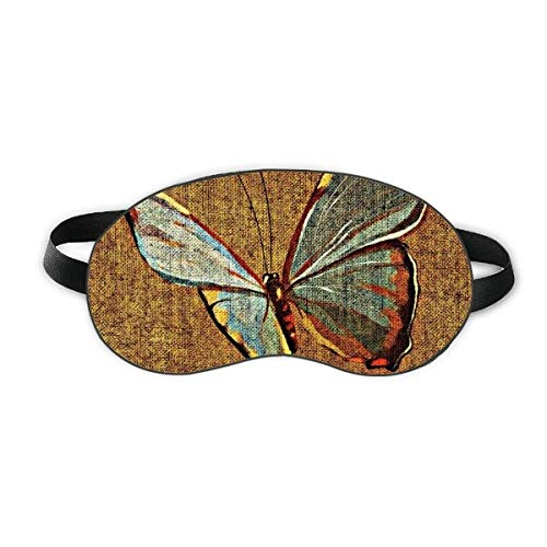 Бельо пеперуда традиционният дизайн на бродерии Sleep Eye Shield Мека Нощна Превръзка На Очите на Сивата чанта за Носене