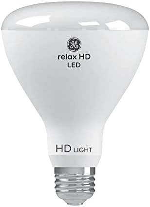 GE Relax 6-Pack 65 W Еквивалент на Контролирани Мека бяла led лампа Br30, с регулируема яркост, срока на експлоатация на електрическите