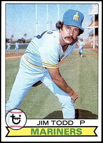 1979 Topps # 103 Джим Тод Сиатъл Маринърс (Бейзболна картичка) EX/MT Mariners