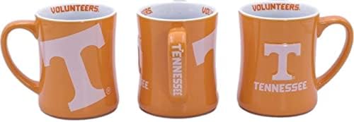 Керамична чаша RFSJ Tennessee с терен от 16 унции (3D) Оранжев цвят