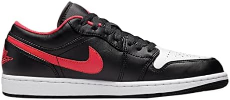 Мъжки обувки Nike Air Jordan 1, Черно/Огнено-червено-бели, 9