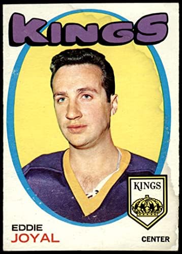 1971 Topps 23 Еди Джойал Лос Анджелис Кингс-Хокей на лед (Хокей на картичка), ДОБРИ царе-Хокей на лед