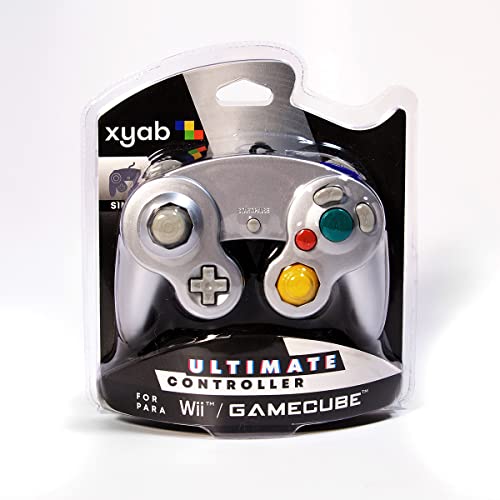 Контролер джойстик XYAB Ultimate NGC за Nintendo GameCube - Сребърен