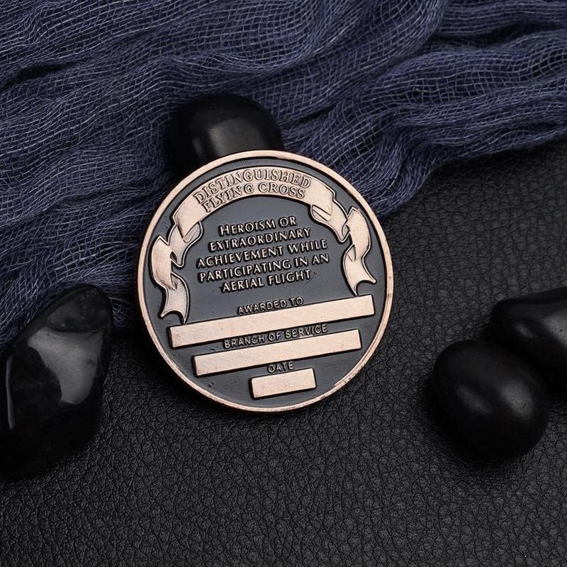 Предизвикателство Монети война Пентаграм Медал Икона Медал Военен Малък Подарък Занаят Подарък