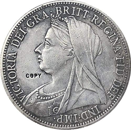 Великобритания 1895 1 Краун - Виктория 3 - аз съм Копие на Портрета на Монети Копия на Бижута за Събиране на Подаръци