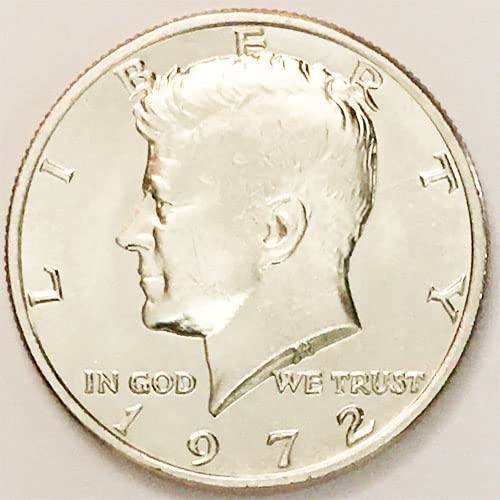 1972 P BU Kennedy Избор в полдоллара на монетния двор на САЩ, Без да се прибягва