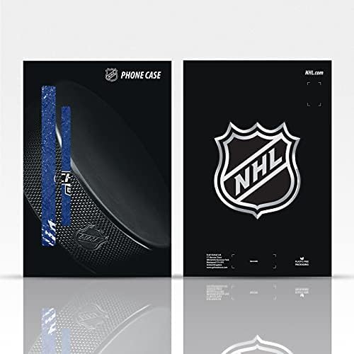 Дизайн на своята практика за главата Официално Лицензиран от НХЛ с текстура шайби Detroit Red Wings Мек Гелевый калъф е Съвместим с Apple