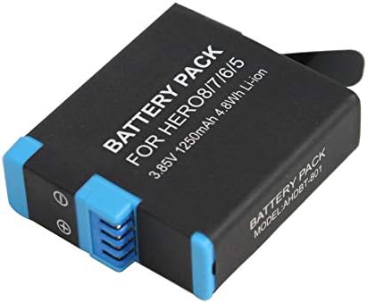Замяна на батерията AHDBT-801 за камери GoPro AHBBP-801 - Съвместима с напълно декодированной батерия SPJB1B