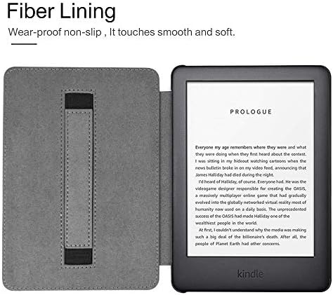 EKH Kindle Paperwhite 4 [10-то поколение-2018] - Здрав калъф от изкуствена кожа с автоматична функция за събуждане /сън е Подходящ за