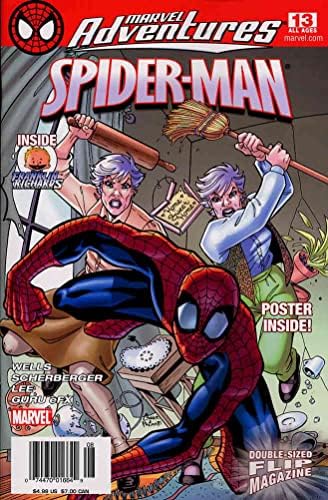 Списание Marvel Приключения Flip Magazine 13 VF / NM; Комиксите на Marvel | За всички възрасти на Човека-паяк, Хората X