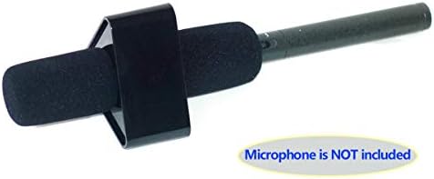 25 мм на 39 мм Отвор ABS Леене под Налягане на Триъгълни Микрофон За Интервю Микрофон с Логото на Флаг Станция Кутия за Сценичното Караоке