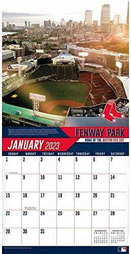Мини-Стенен Календар Turner Sports, MLB Iconic Ballparks 2023