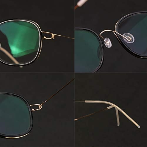 RXBFD Фотохромичните Очила за четене, Ретро Метална Дограма с пълна рамки, Удобни Слънчеви очила с защита от Uv, Подходящи за мъже и