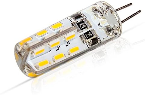 Mengjay® 15x G4 DC12V 1,5 W Led Лампа с 24 светодиода на SMD 3014 Led Царевичен Лампа за Кристал Led Лампа Прожекторные Лампа Топла Бяла