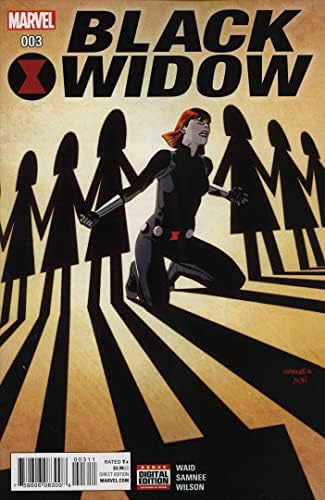 Черната вдовица (6-та серия) 3 VF / NM; Комиксите на Marvel | Марк Уейд