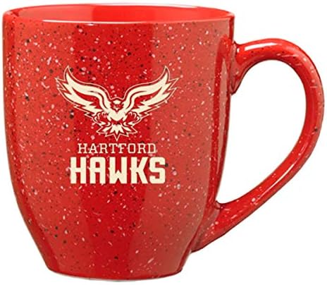 LXG, Inc. Университет Хартфорда - Керамични Кафеена чаша е 16 унции - Червен