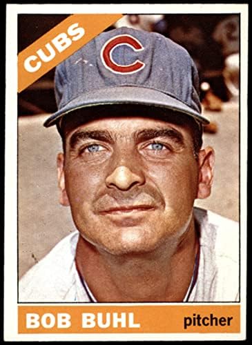 1966 О-Пи-Джи 185 Боб Бул Чикаго Къбс (Бейзболна картичка) EX/MT Cubs