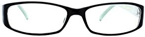 SAV Eyewear Женски Кристали Victoria Klein 9092 Тюркоазени Правоъгълни Очила за четене, 27 мм + 1,5