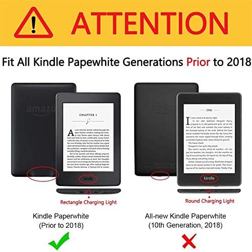 Калъф за Kindle Cover Shell, Защитен Калъф за Kindle Paperwhite1/2 /3 От TPU-кожа