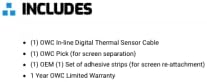 Кабел за обновяване на твърдия диск, вграден цифров термодатчика OWC за iMac 2012 (OWCDIDIMACHDD12)